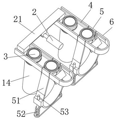 An aseptic sleeve fitting device for gloves in an operating room