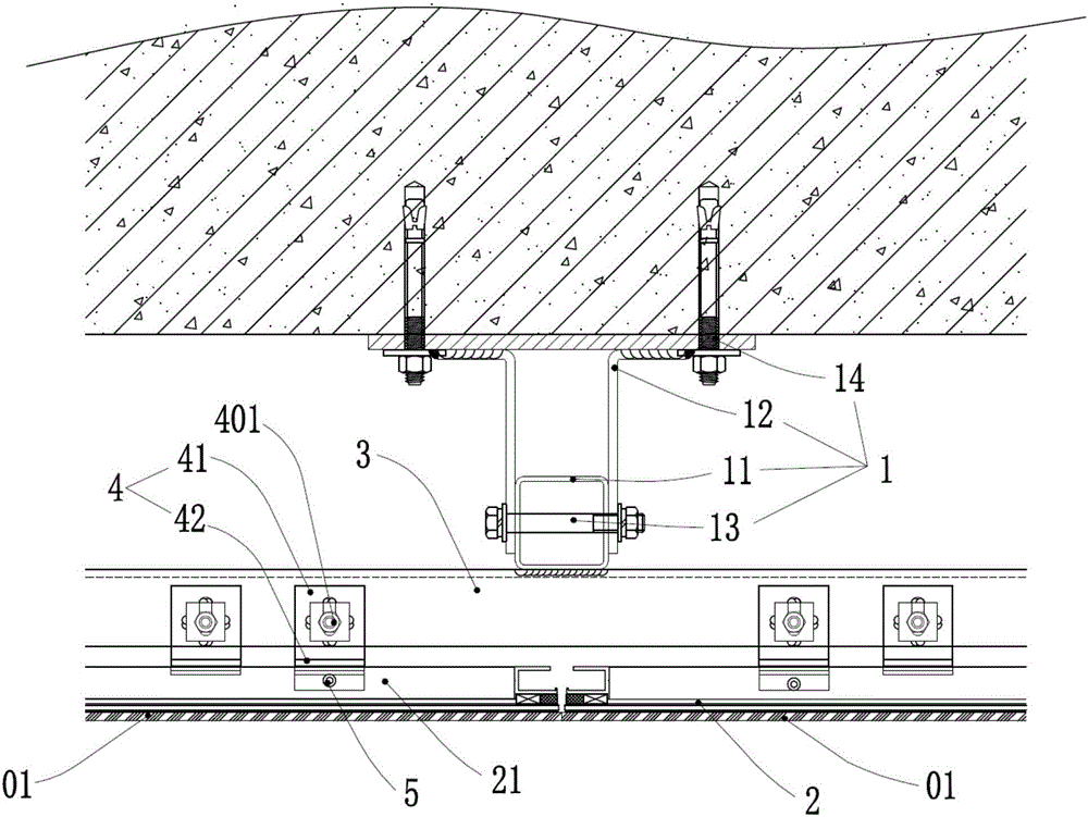 Ceramic sheet-glass composite board hidden frame installation system