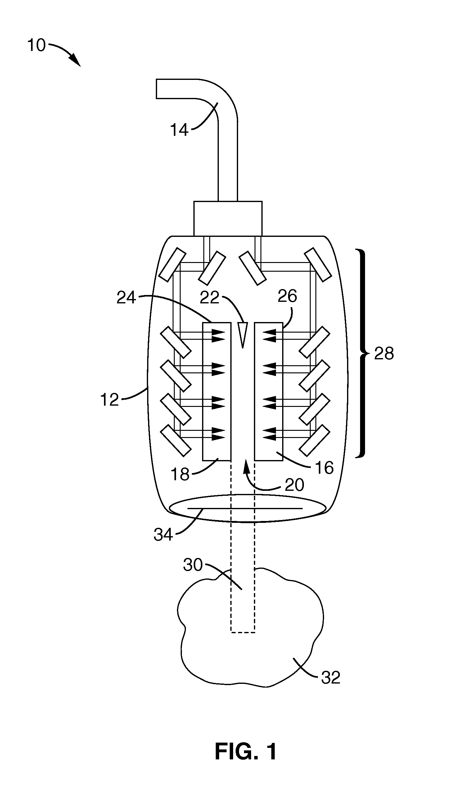 Laser activated micro accelerator platform