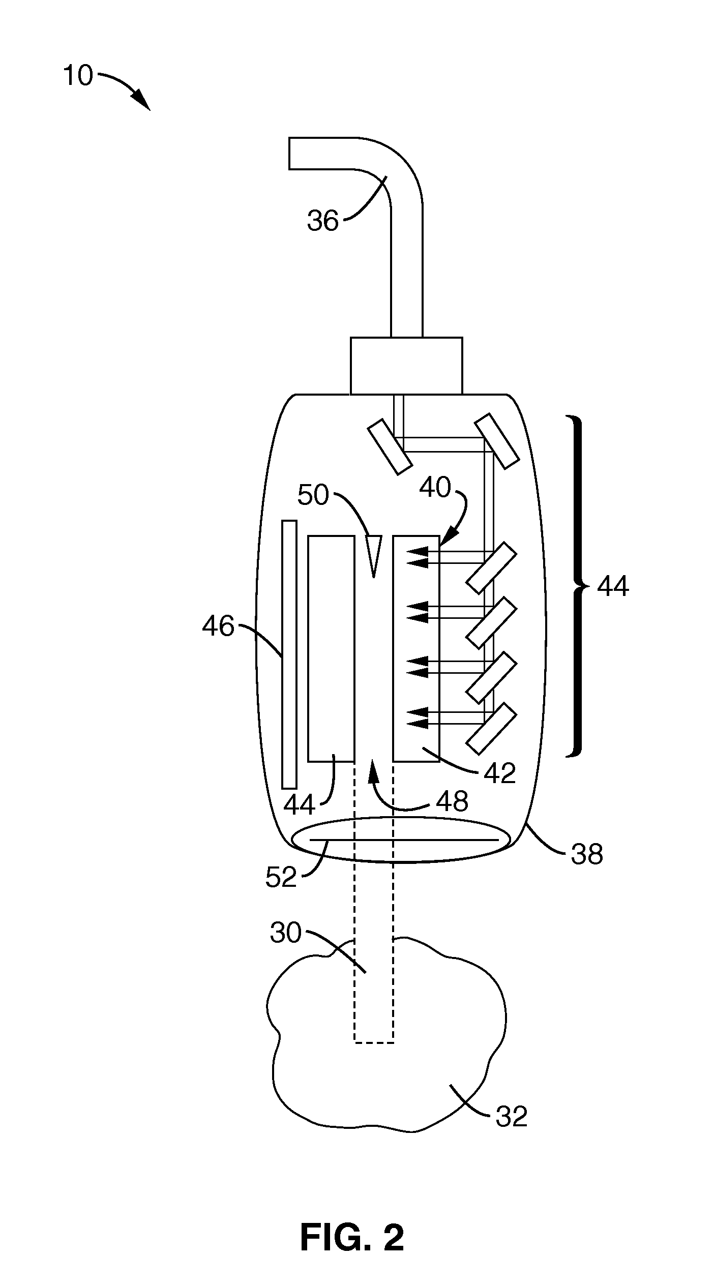 Laser activated micro accelerator platform