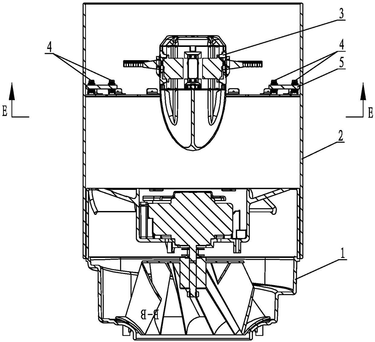 A two-degree-of-freedom simulator of a grid rudder aircraft