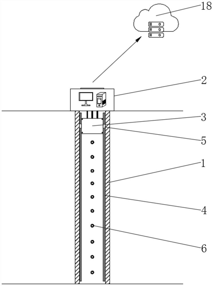 A kind of soil and groundwater stratification monitoring well system and well construction method