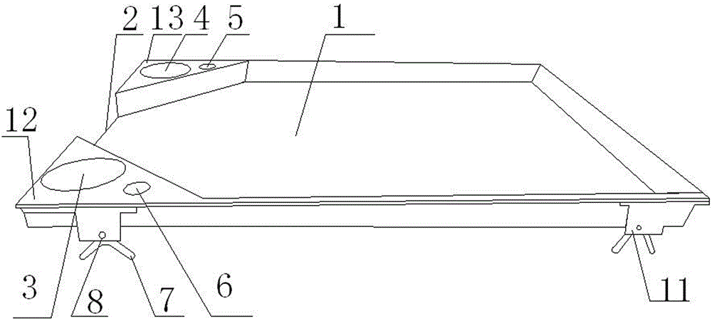 Leaf-selecting platform and method for cleaning and selecting leaves by using the leaf-selecting platform