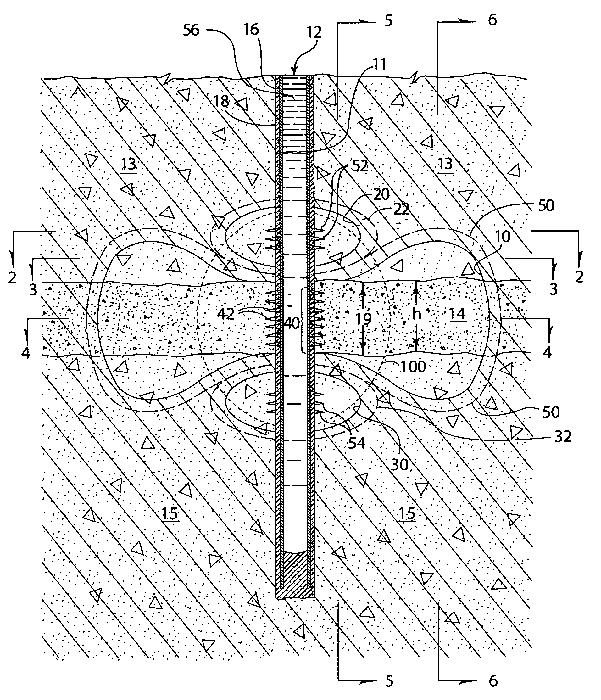 Method for increasing fracture penetration into target formation