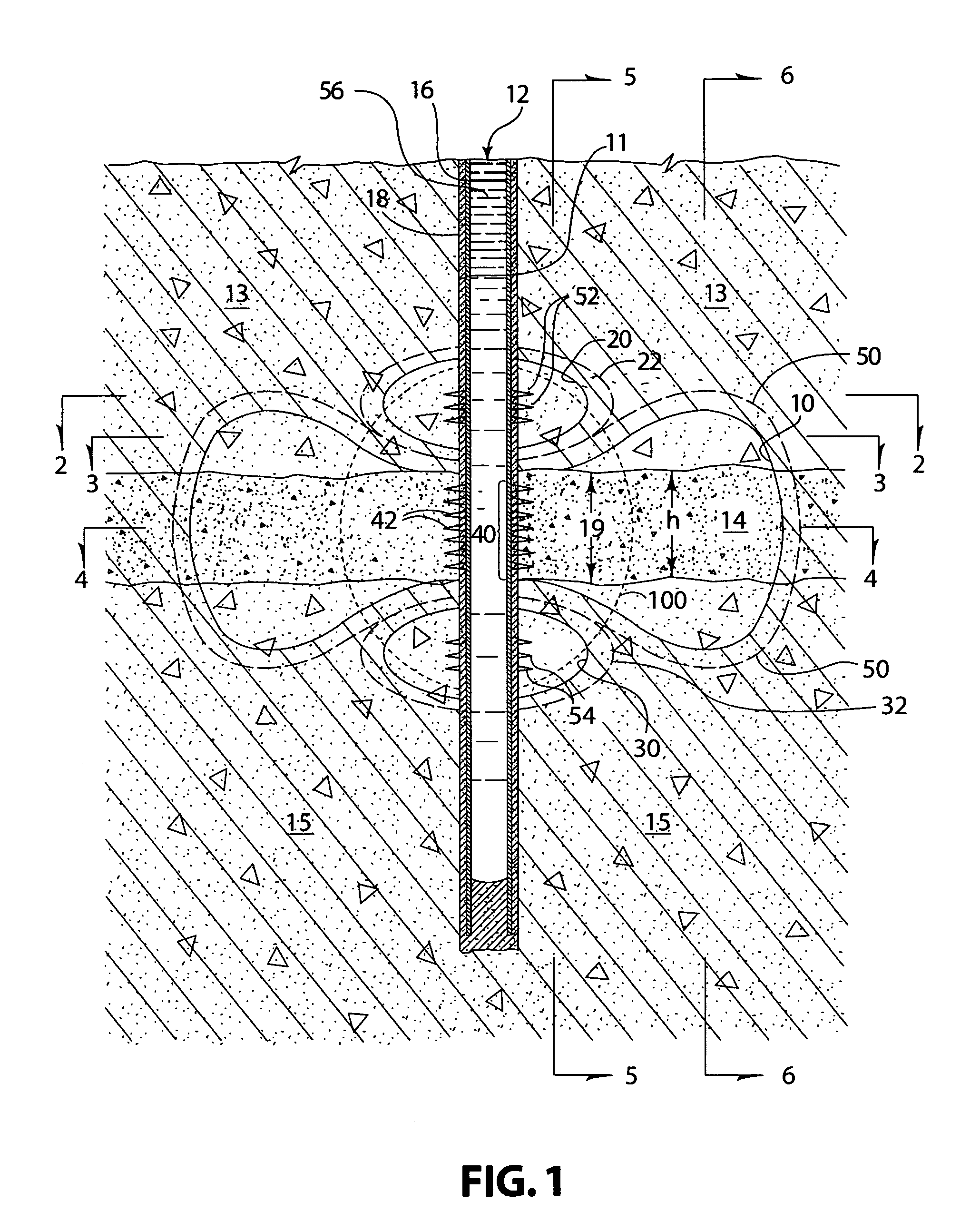 Method for increasing fracture penetration into target formation