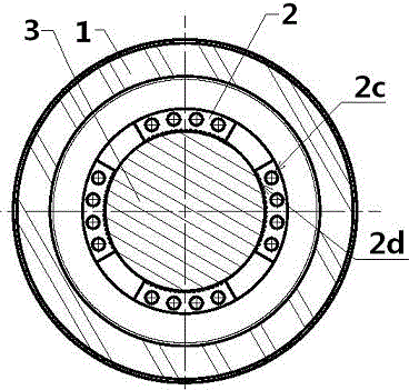 Steering gear supporting bushing processing method and supporting bushing structure