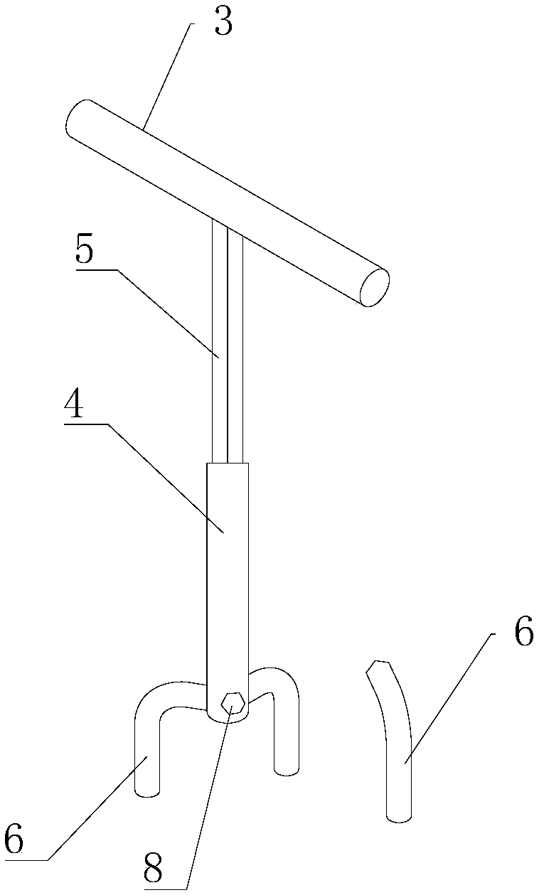 Valve fastening device and use method thereof