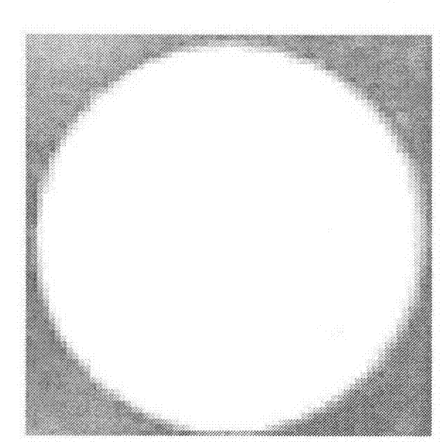 Method for locating Mark points on PCB (printed circuit board) by utilizing outline gravity center method