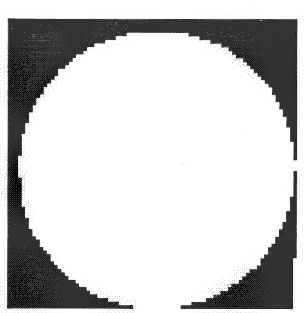 Method for locating Mark points on PCB (printed circuit board) by utilizing outline gravity center method