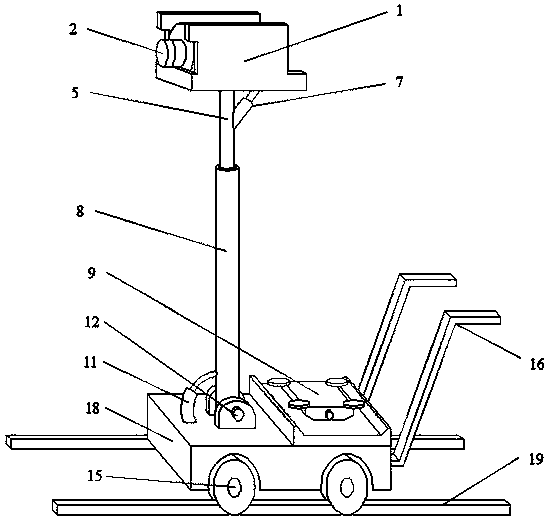 Program production progress follow-up device