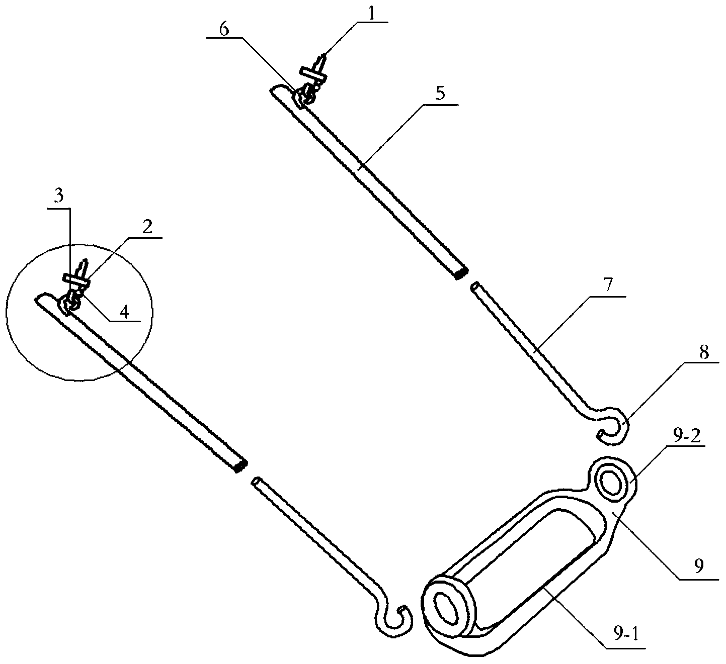 Isometric contraction force-applying device