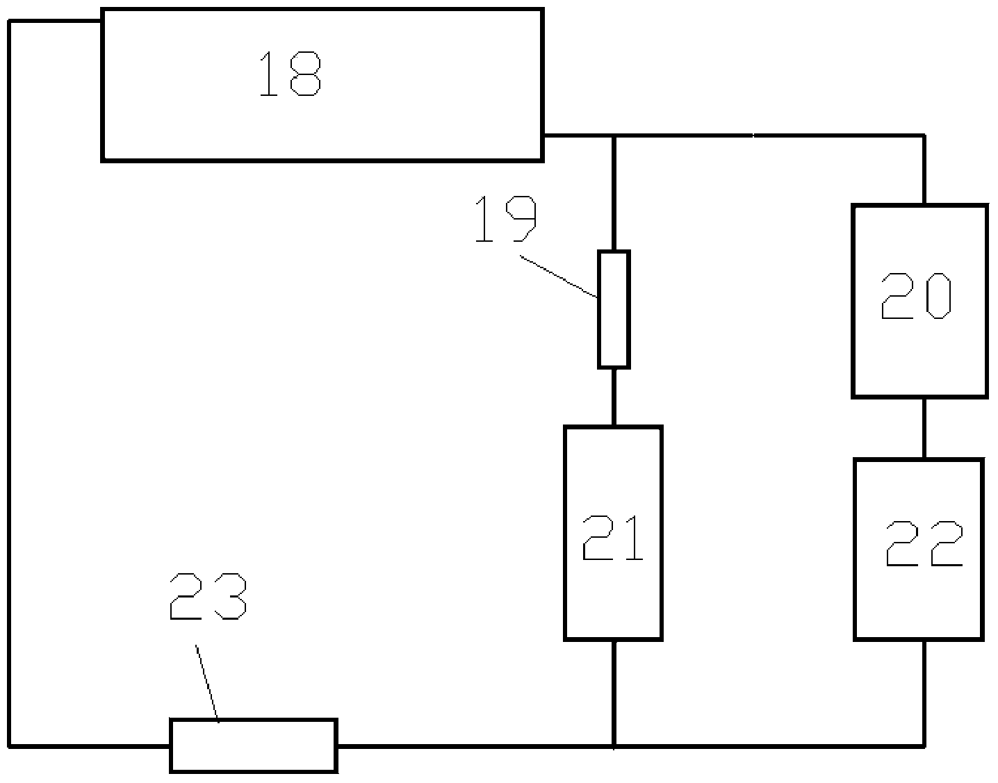 Intelligent control solar energy system with radiator arranged in parallel