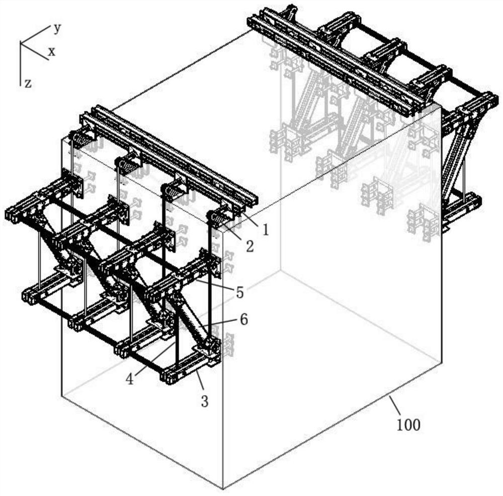 Pre-pressing construction method of assembly type 0 # block construction bracket