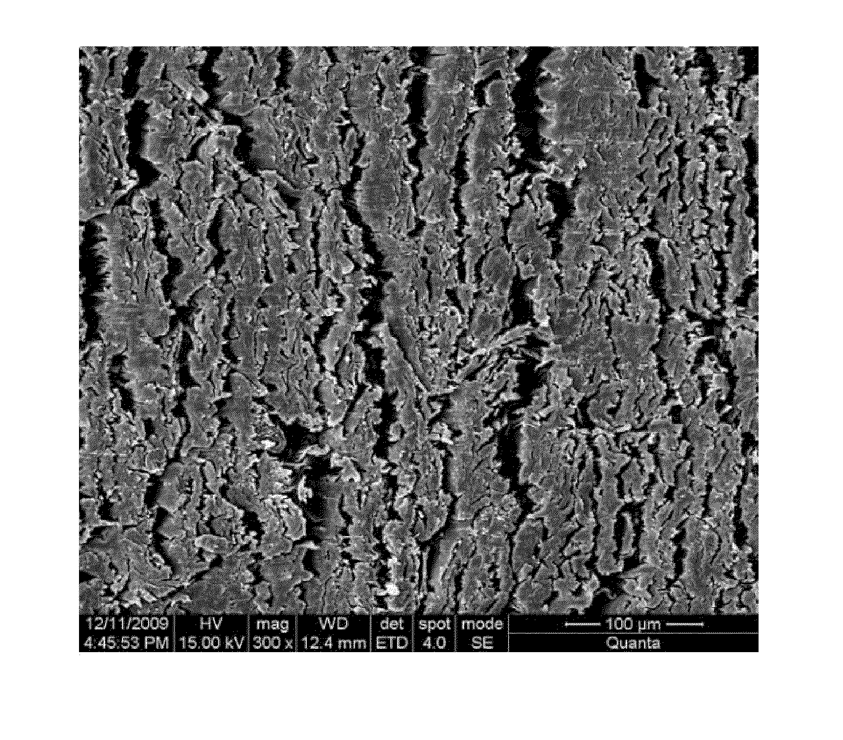 Type of wood section material and its manufacturing method