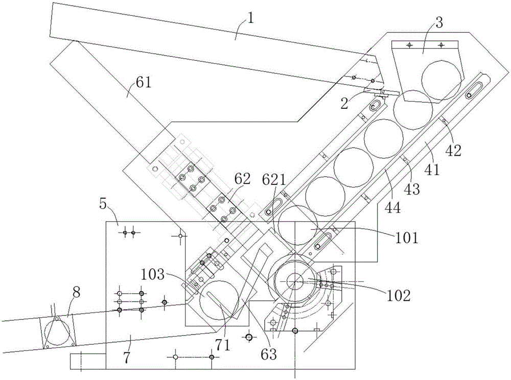 Automatic workpiece inner hole machining method