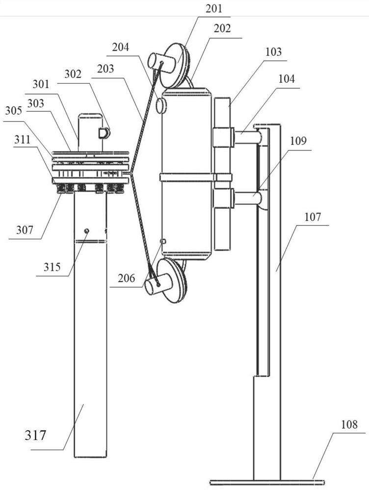 A combined water and soil sampler and method suitable for shallow seas