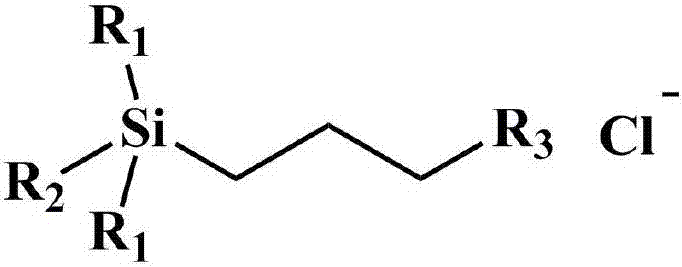 A kind of hydrolysis-resistant si-c-si type cationic silicone surfactant