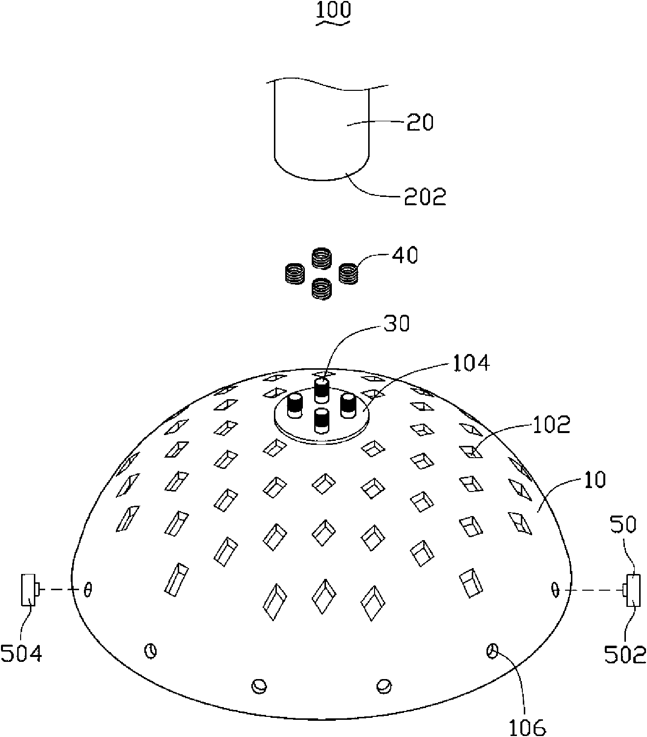 Film plating device