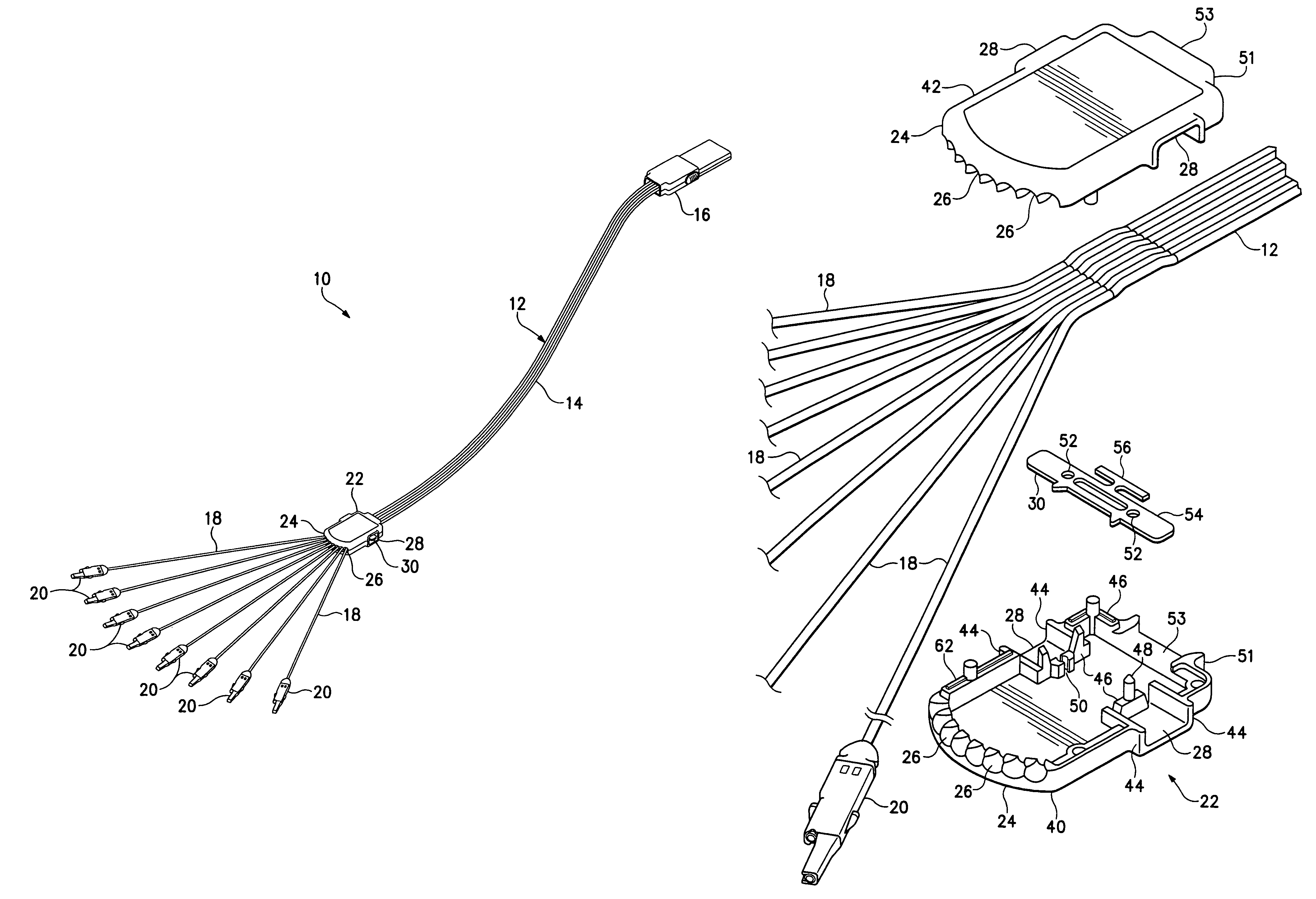 Multi-Channel signal acquisition probe