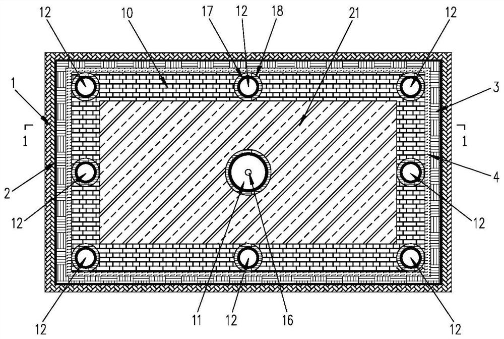 Prefabricated vertical and horizontal drainage guide system for garbage landfill and construction method of prefabricated vertical and horizontal drainage guide system