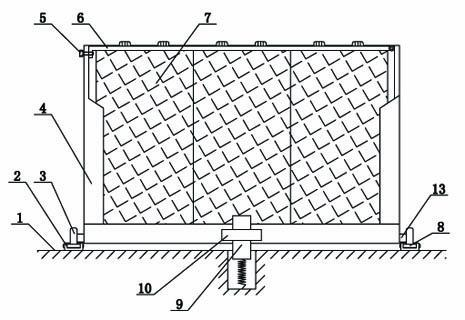 Rear-mounted energy storage device of electric automobile