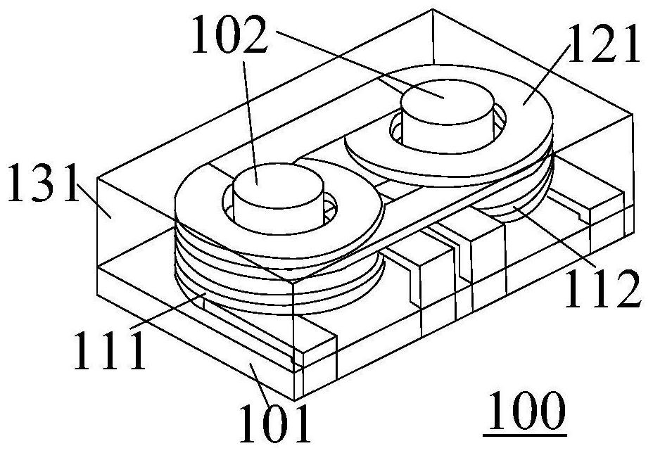 Power converter and inductor structure