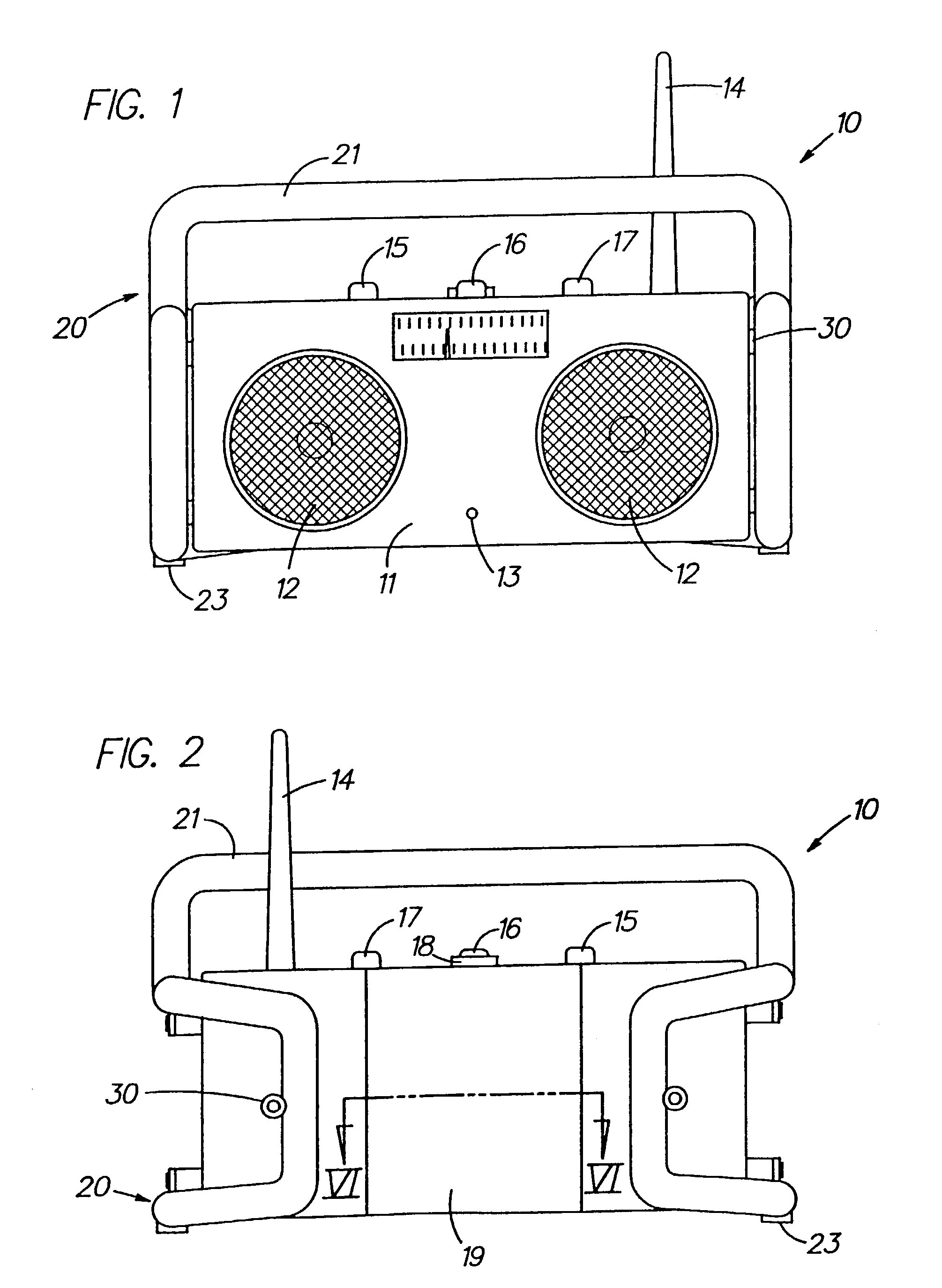 Heavy-duty audio equipment