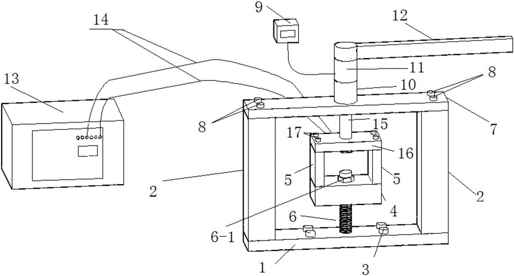 Device and method for measuring torque coefficient of high-strength bolt connecting pair