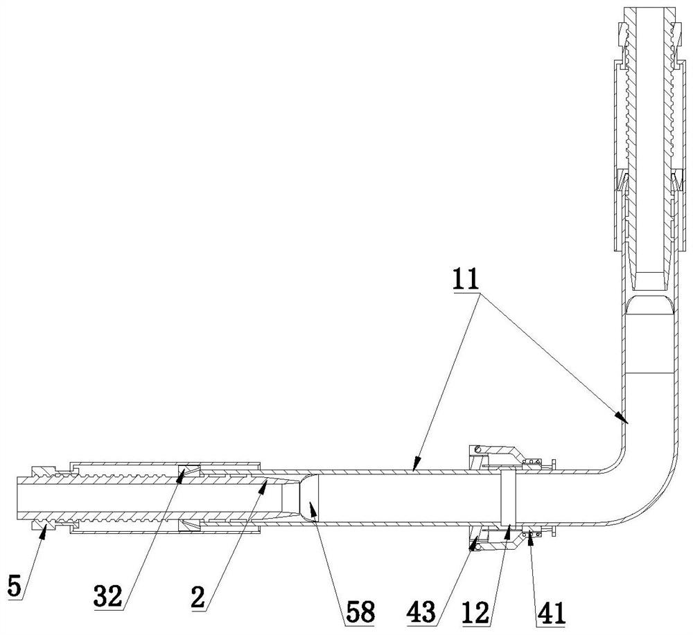 Automobile oil pipe connecting device with high sealing performance