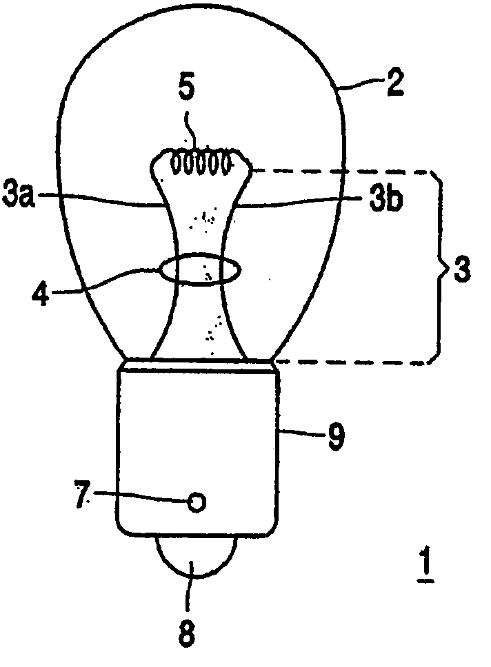 Red-colored electric lamp