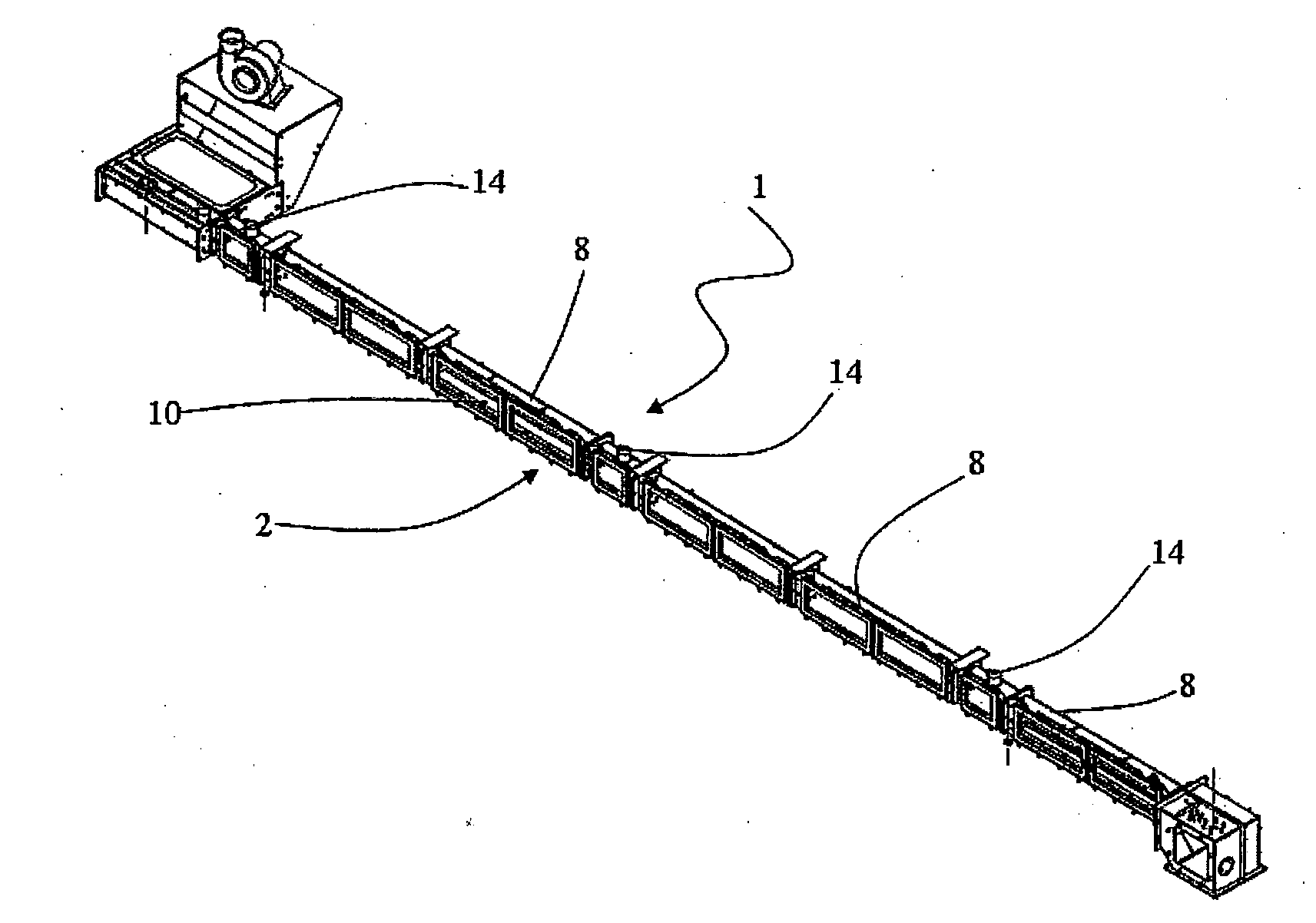 Apparatus and method for sterilizing container closures