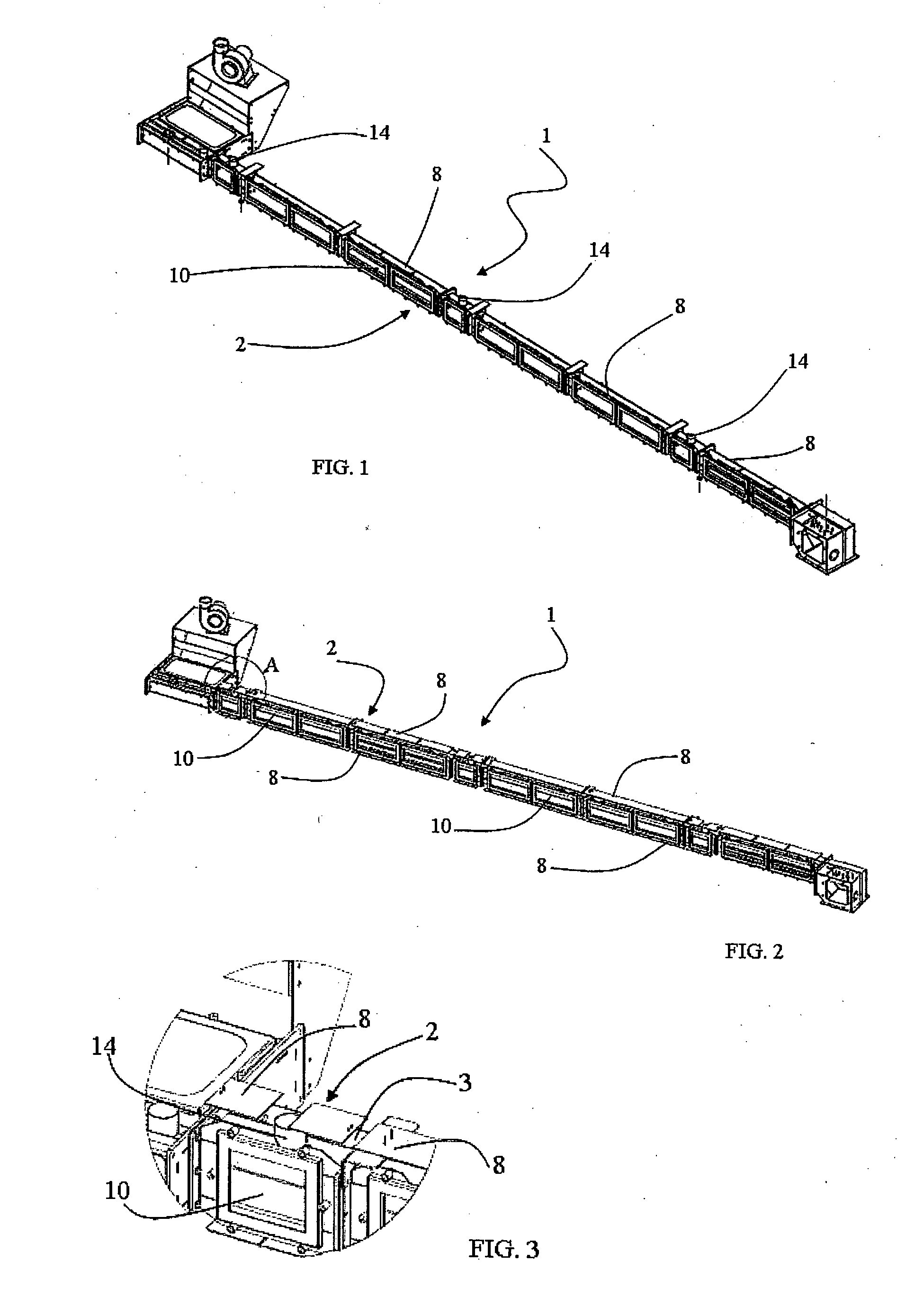 Apparatus and method for sterilizing container closures