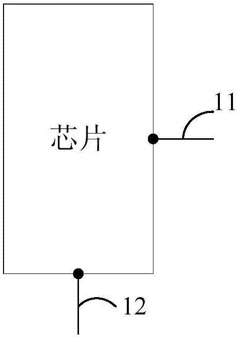 Chip, standby pin switching circuit and switching method thereof