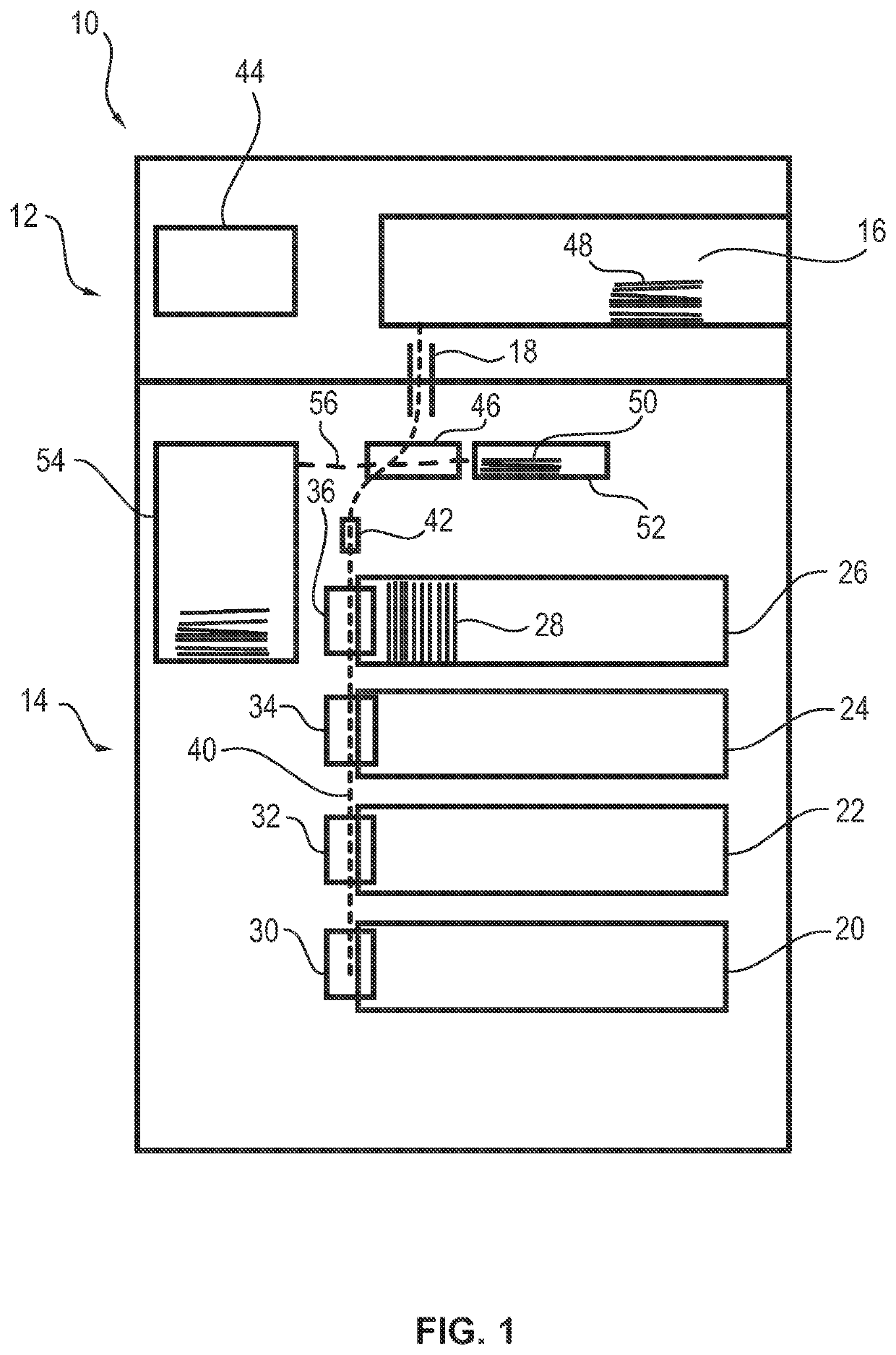 Device for handling notes of value