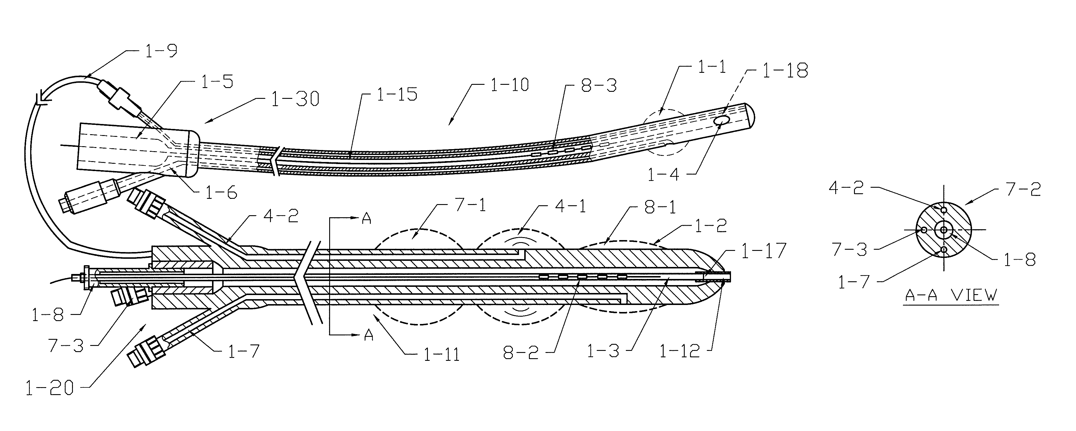 Rectal catheter for urological and other applications