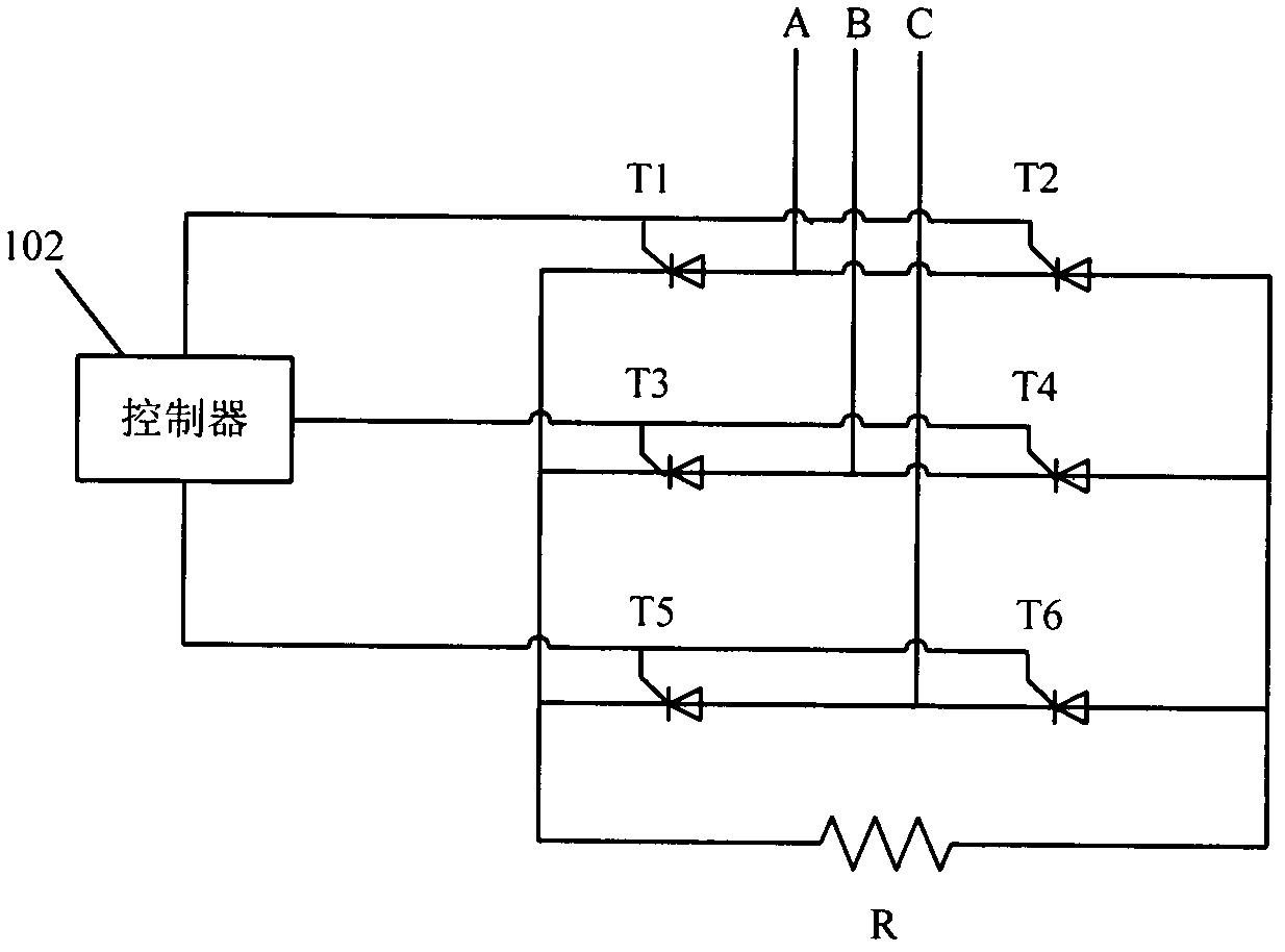 A device for improving low voltage ride through and its control method