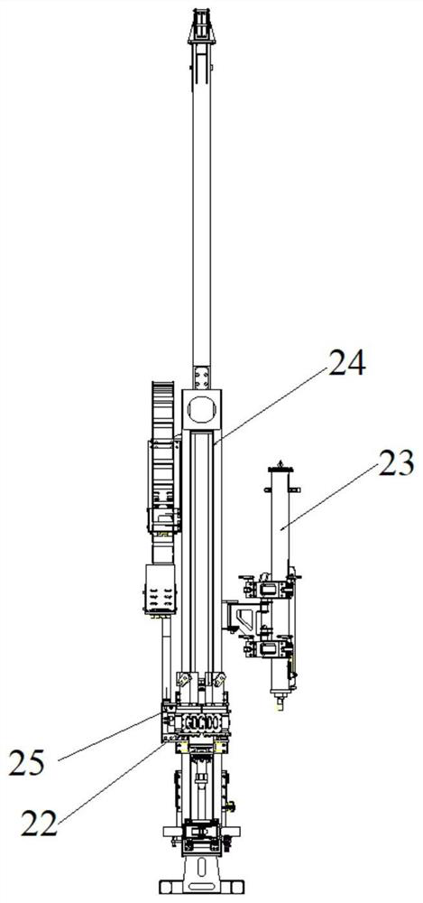 A full hydraulic geological survey drilling rig