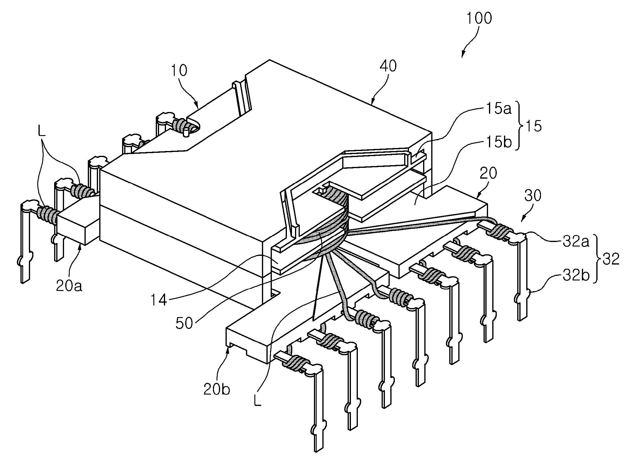 Transformer and display device using the same