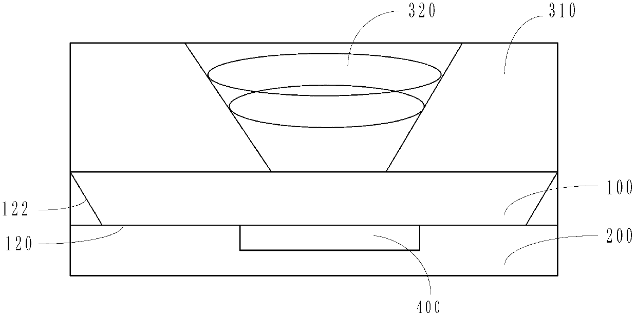 Support structure and camera shooting module with support structure