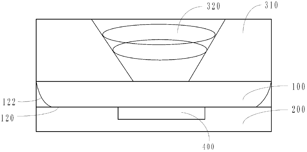 Support structure and camera shooting module with support structure