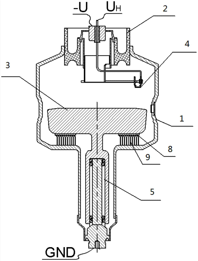 Rotating anode CT bulb with elastic metal fiber and graphene enhanced heat dissipation