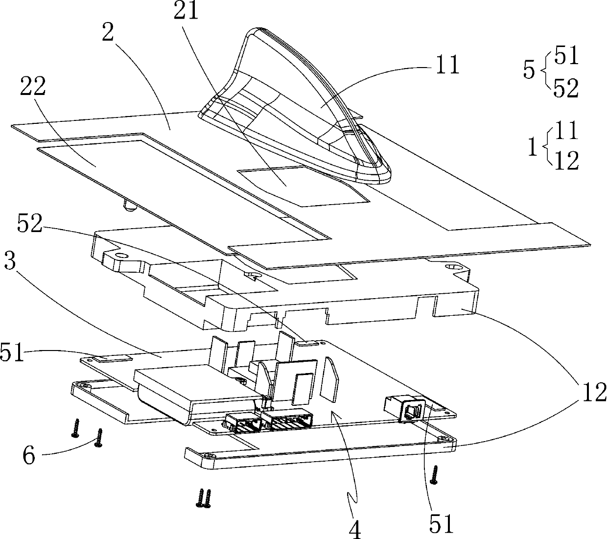 Vehicle-mounted 5G antenna system