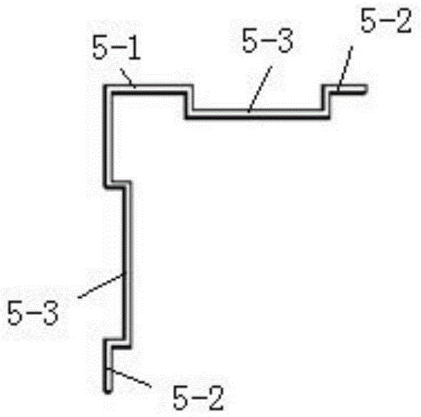 T-shaped concrete filled steel tube specially-shaped column applied to industrial production