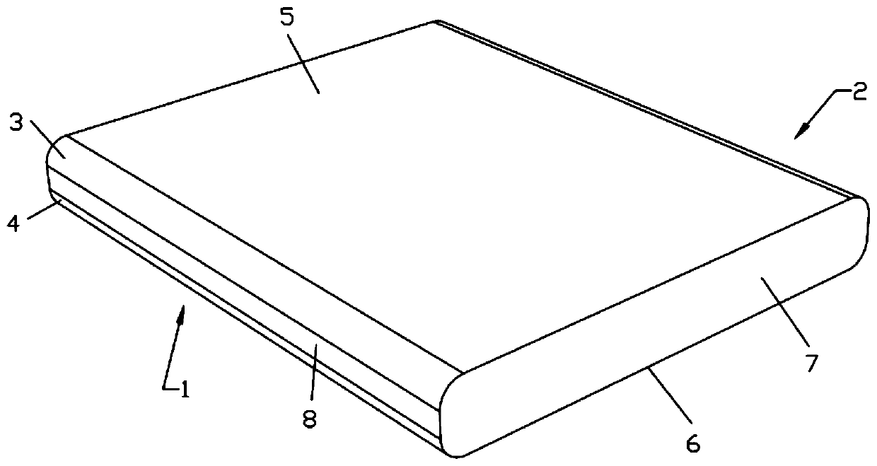 Method for manufacturing spar cap for wind turbine blade