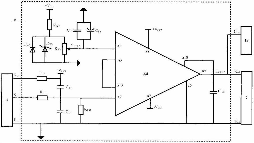 A remote temperature measuring device