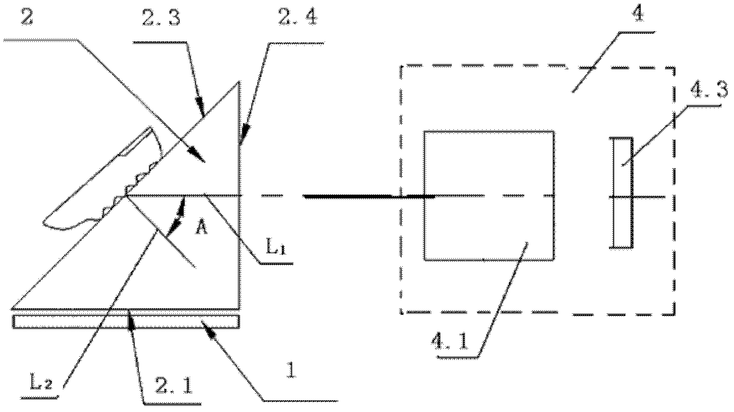 Finger and palm print instrument used for collection of soaked finger and palm prints