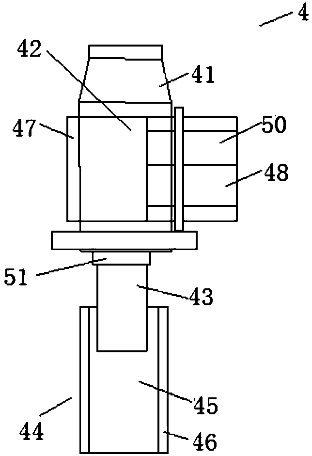 Fertilizer discharger for no-tillage seed drill and fertilizer discharging device using fertilizer discharger