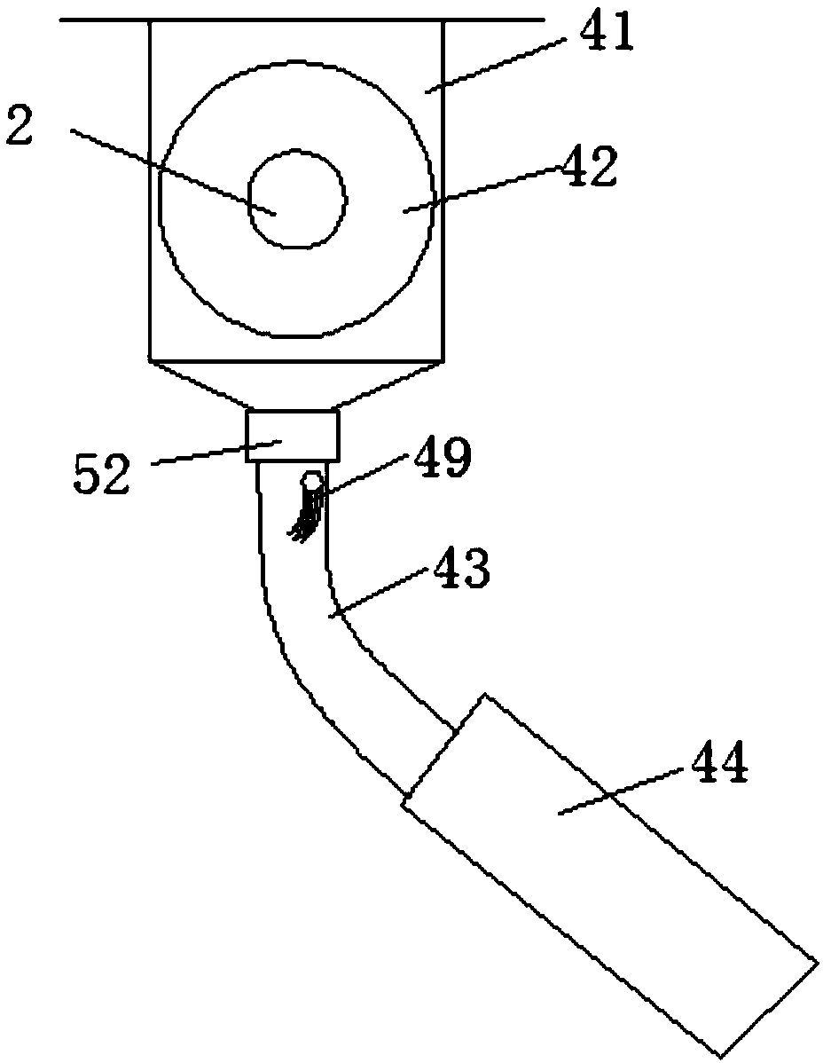 Fertilizer discharger for no-tillage seed drill and fertilizer discharging device using fertilizer discharger