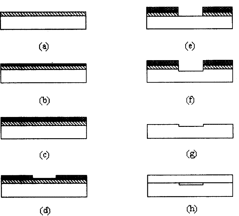 Method for making nano-groove on quartz glass