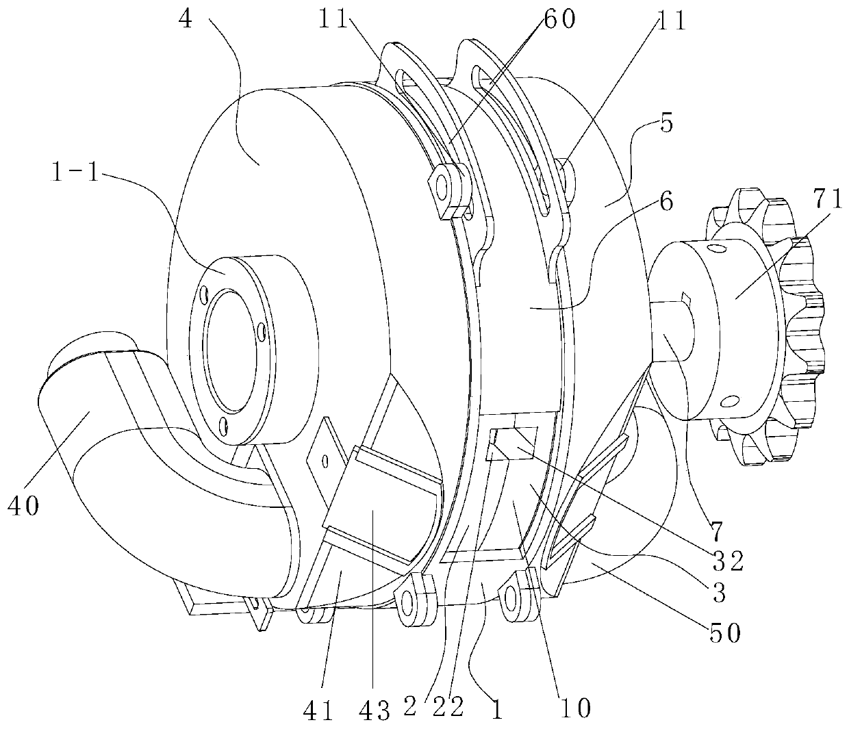 Selectable-seeding-rate double-row side-charging precision rice dibbling feed